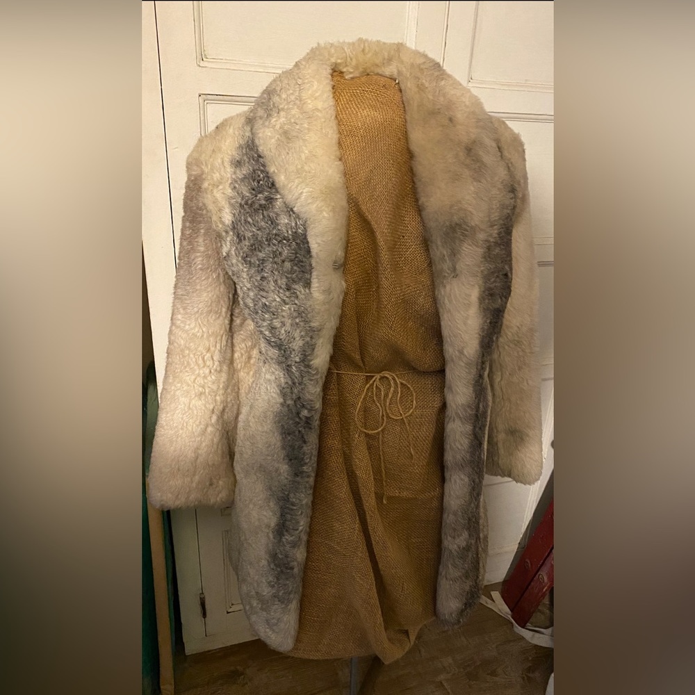 Vintage Pastorale Sheepskin & Wool California Womens Small